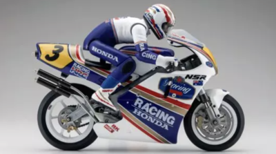 京商ハングオンレーサーHONDA NSR500 1/8スケールモデルキット 京商】1/8 EP バイク ハングオンレーサー シリーズ Honda NSR500 1991